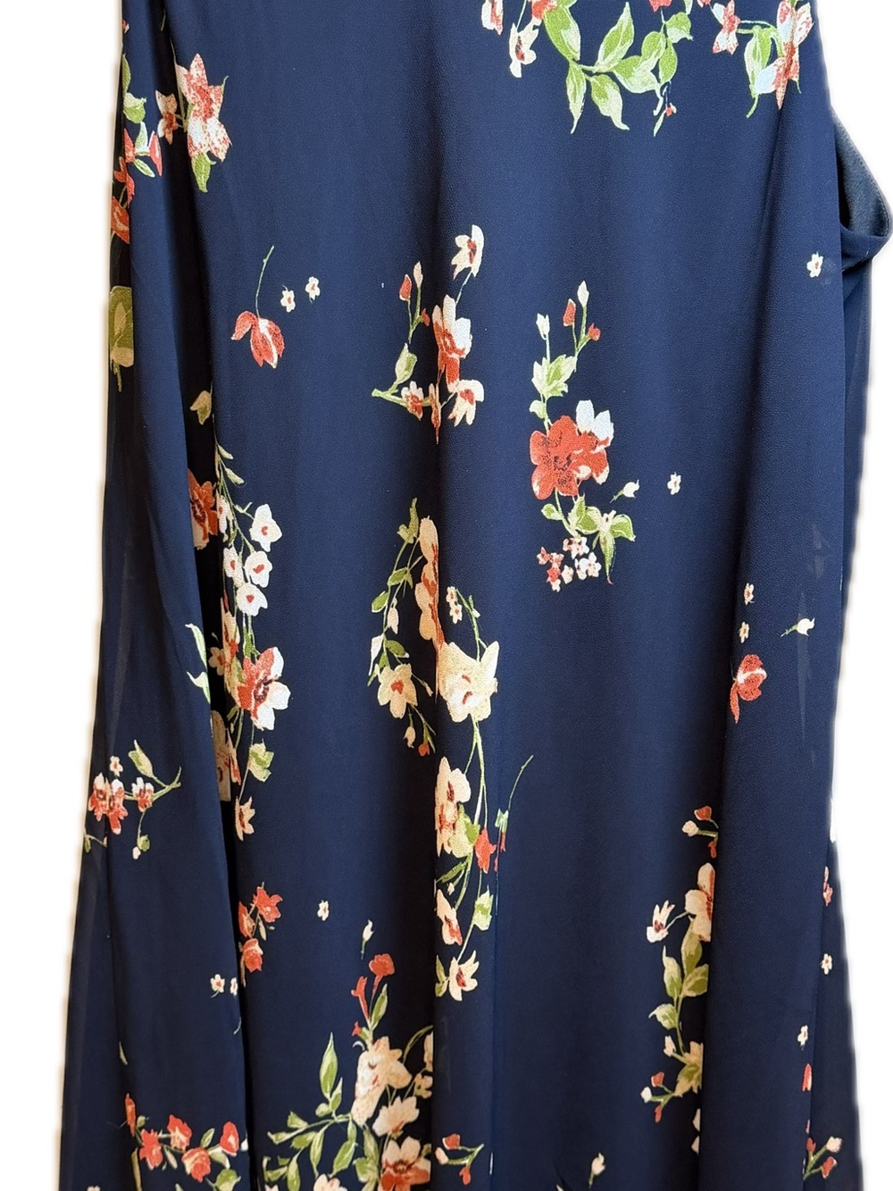 Ralph Lauren Navy Floral Sleeveless Tunic
